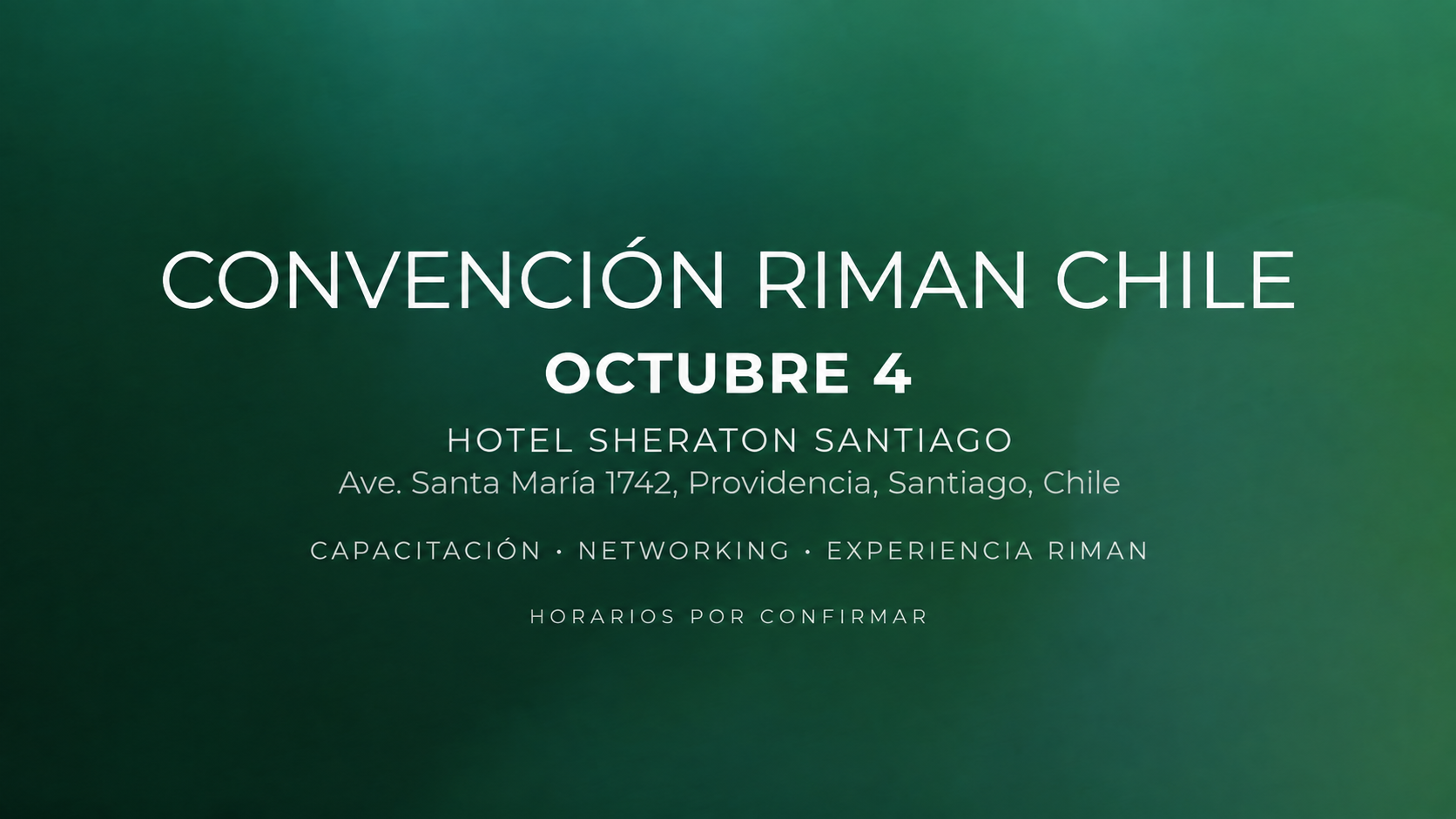Convención Riman Chile, 4 de octubre